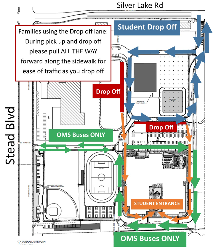 A diagram of a student drop offDescription automatically generated